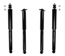 Amortiguadores delanteros y traseros de 4 piezas para Jeep Wrangler 2007-2017