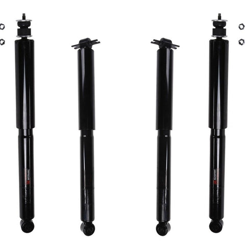 4 Pieces Front & Rear Shock Absorbers fits for Jeep Wrangler 2007-2017