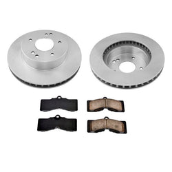 Rear Brake Rotors & Semi-Metallic Brake Pads for Chevrolet Corvette 1965-1982