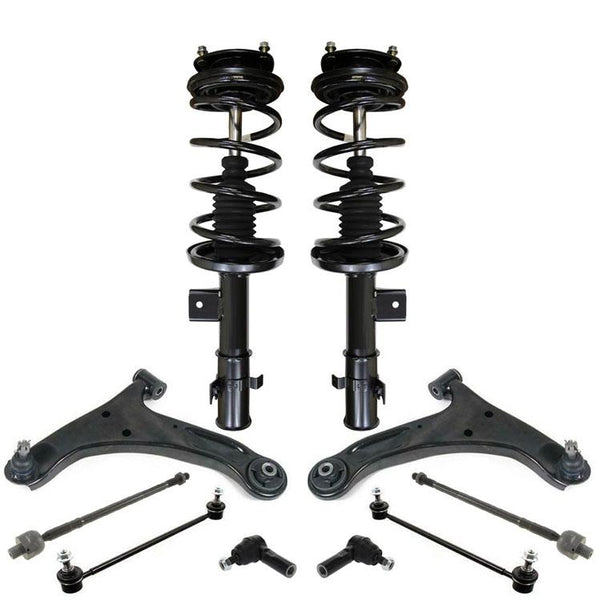 Front Suspension & Chassis 10pc REAR WHEEL DRIVE for Suzuki Grand Vitara 06-13