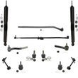 For Jeep Wrangler 07-17 Front & Rear Shocks Tie Rods Front Ball Joints & Links