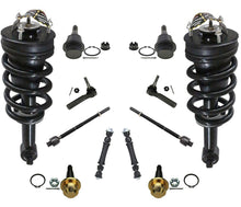 Frnt Struts Lower Ball Joints Tie Rods Links For 14-16 Sierra 1500 4 Wheel Drive