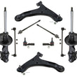 Front Struts Lower Control Arms Tie Rods & Links for Suzuki Grand Vitara 06-13