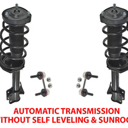 For 03-05 Forester 2.5 W/ Automatic Transmission W/o Sunroof Rear Struts & Links