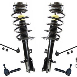 Puntales delanteros completos, varillas de amarre, rótulas, 8 piezas para Dodge Journey 3.5L 09-10