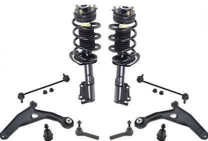 Front Struts Control Arms Ball Joints Tie Rods for Dodge Journey V6 2009-2019