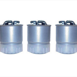 Paquete de 3 separadores de agua de filtro de combustible para motor diésel Sprinter Van 04-17