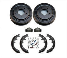 Brake Drums Shoes Wheel Cylinders Spring Kit for Ford Bronco Full Size 1987-1996
