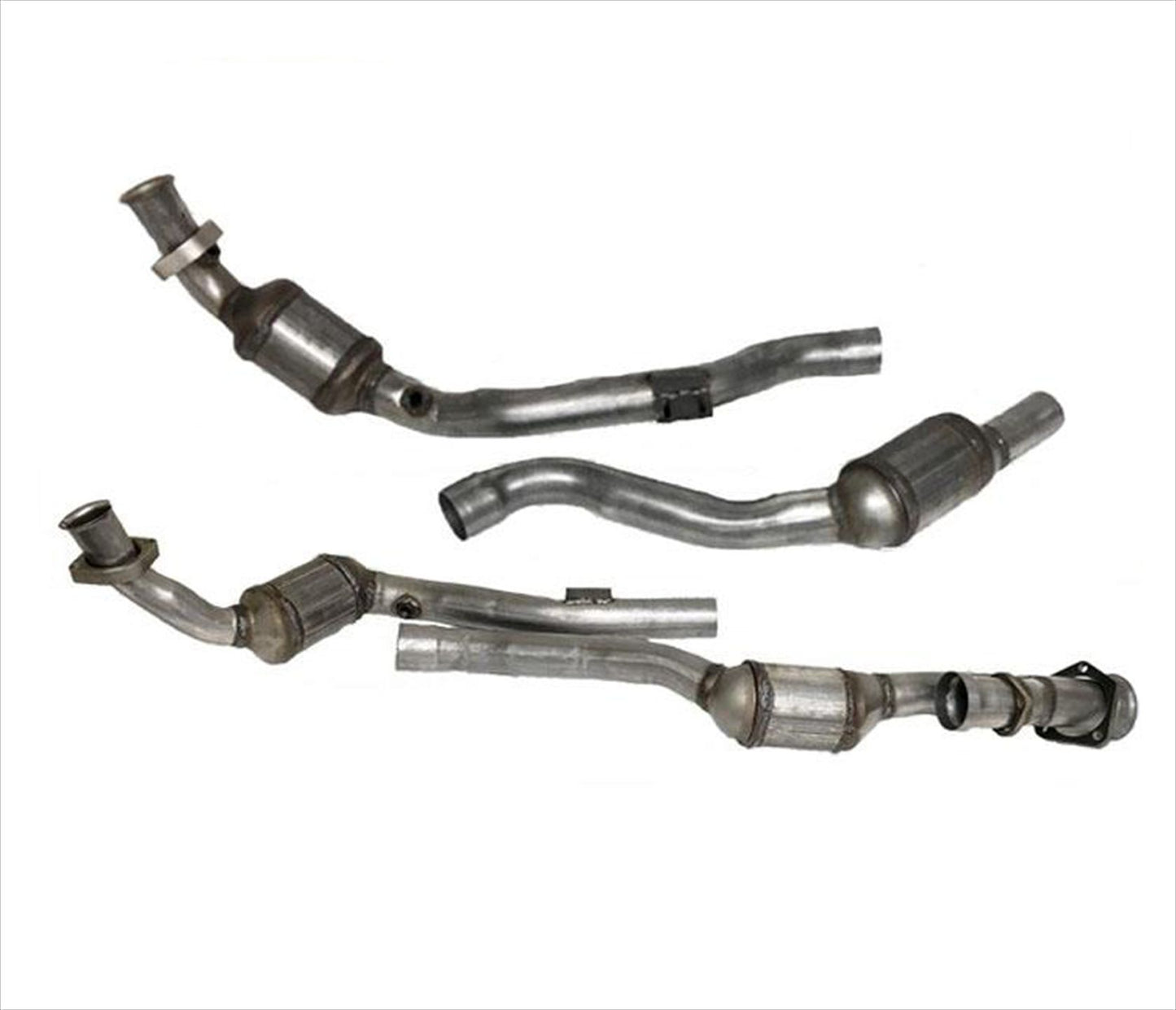 Left & Right Pipe & Catalytic Converters for Mercedes-Benz C280 4Matic 06-07