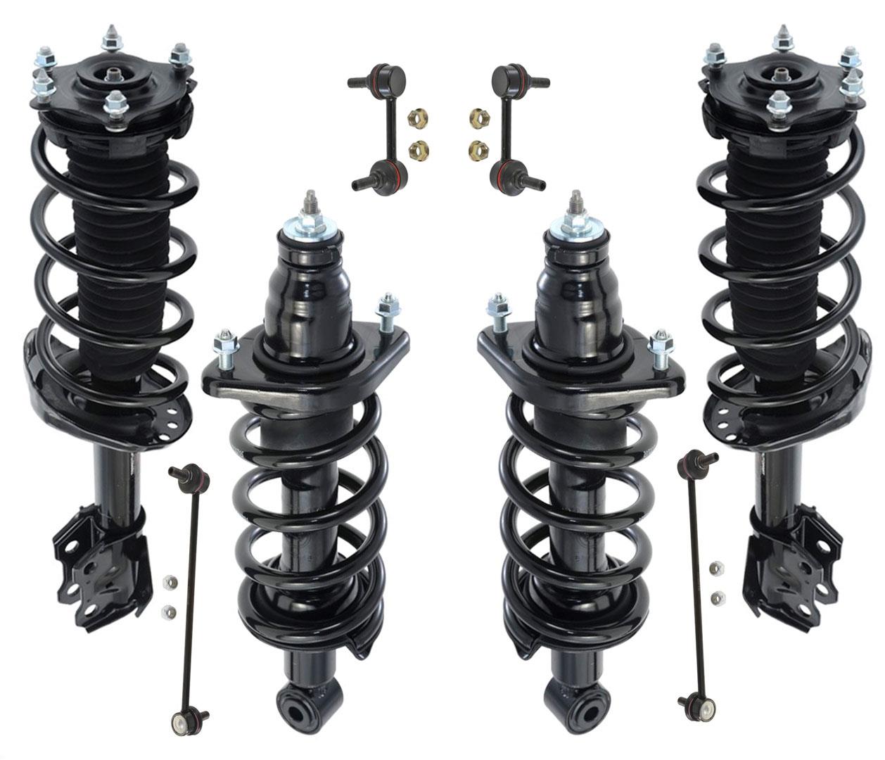 Puntales completos delanteros y traseros y eslabones delanteros y traseros para Honda CR-V 2007-2011