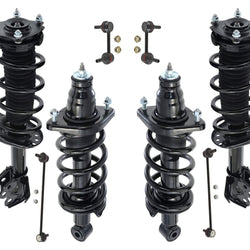 Front & Rear Complete Struts & Front and Rear Links For Honda CR-V 2007-2011