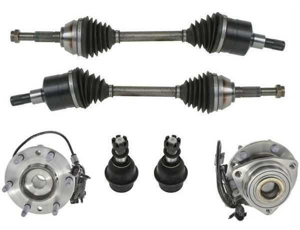 100% nuevas juntas esféricas para bujes de rueda de eje delantero para Chevrolet Trailblazer 2002-2007