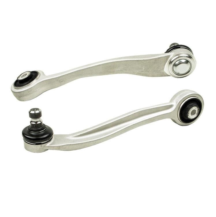 Front Upper Rearward Suspension Left & Right Control Arm Set for Audi A4 10-15