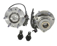 Front Hub Wheel Bearings Ball Joints Chevrolet Trailblazer 4pc 02-07