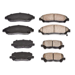 Front and Rear Ceramic Brake Pads for Acura MDX 2007-2010 ZDX 2010