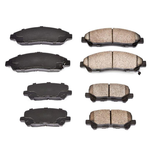 Front and Rear Ceramic Brake Pads for Acura MDX 2007-2010 ZDX 2010