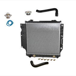 Mangueras de radiador y termostato probados contra fugas para Jeep Wrangler 1997-06 4.0L