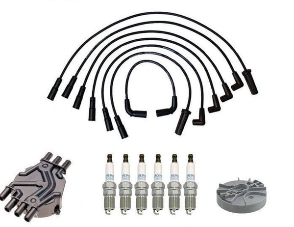 1998-2005 for Chevrolet S10 T10 Blazer Ignition Wires Cap & Rotor 6 Plugs