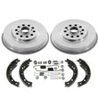 Drums Brake Shoes Spring Kit for Toyota 4x4 AWD Matrix All Wheel Drive 2003-2006
