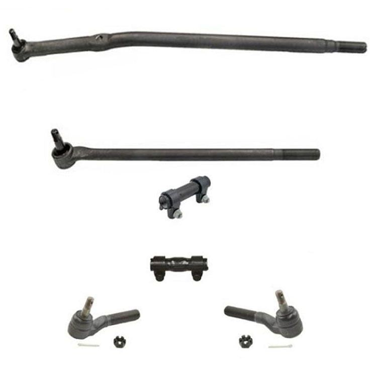 Drag Link Sleeves & Tie Rods For 1995 1996 Ford F250 4X4 with Twin I Beam Axle