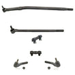 Mangas de enlace de arrastre y varillas de amarre para Ford F250 4X4 95-96, 6 piezas, ejes Twin I Beam, 6 piezas 