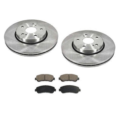 Rotores de freno delantero y pastillas de cerámica 100% nuevos para Suzuki Kizashi 2.4L 2010-2013