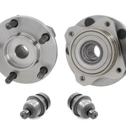 New Front Wheel Hub Bearings Ball Joints for Dodge Caravan 89-95 w 15 Inch Rim