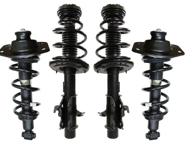100% nuevos puntales de resorte delanteros traseros completos para Chevrolet Camaro 4 piezas V6 3.6L 2010