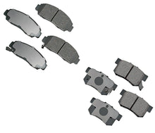 Front & Rear Ceramic Brake Pads For Acura TL 1999-2007 & Acura RL 1999-2004