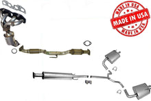 Resonador y silenciadores convertidores del sistema de escape para Altima 2.5L 01/09-12 Sedan