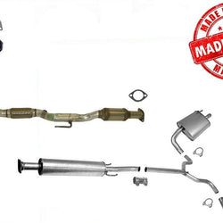 Catalytic Converter Resonator & Mufflers for Nissan Altima 2.5L 2010-2012 Sedan