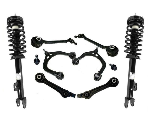 Puntales de resorte de brazos de control para Chrysler 300C 05-10 tracción trasera 5.7L