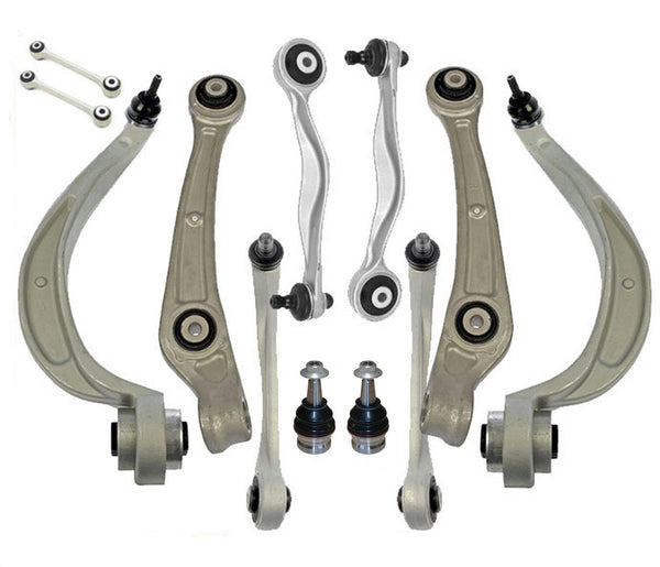 Front Control Arms for Audi A4 Quattro PRODUCTION DATE BEFORE 11/02/09 12Pc Kit