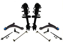 Front Struts Lower Control Arms Tie Rods Links For 06-14 Ridgeline 4 Wheel Drive