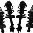 Front & Rear Complete Struts Assembly fits 06-14 Honda Ridgeline 4 Wheel Drive