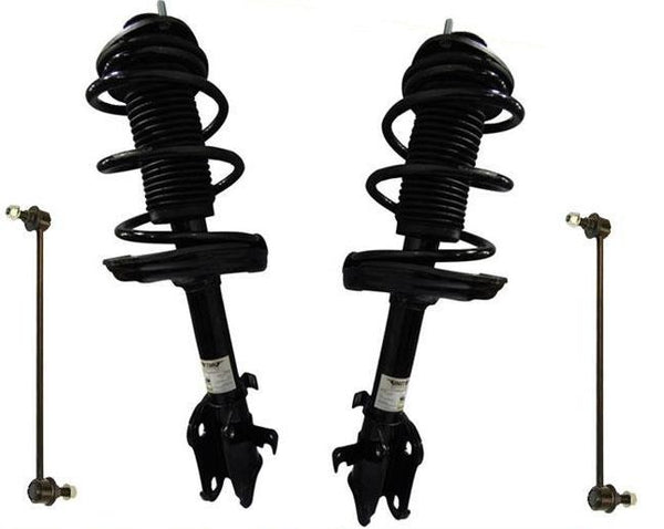 Front Complete Strut & Sway Bar Links For Honda Ridgeline 06-14 4 Wheel Drive