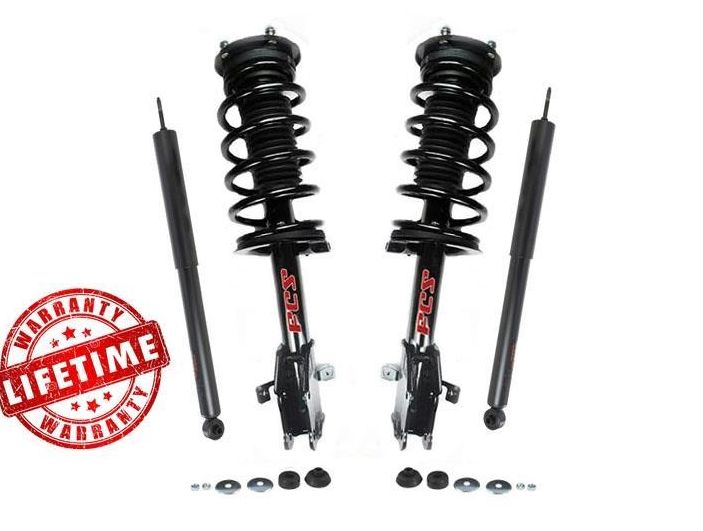Para Lincoln MKX 2007-2008 Puntal de resorte rápido delantero con soporte y amortiguadores traseros
