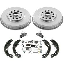 Rear Drums Brake Shoes Spring Kit For Toyota Matrix All Wheel Drive 2003-2006