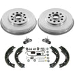 Rear Drums Brake Shoes Spring Kit For Toyota Matrix All Wheel Drive 2003-2006