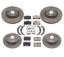 Kits de 8 piezas Frenos Rotores de disco Pastillas de freno Tracción en todas las ruedas para Lexus GS350 07-08