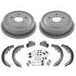 Rear Drums Brake Shoes Wheel Cylinders Spring Kit 6pc for Dodge Ram 1500 94-99