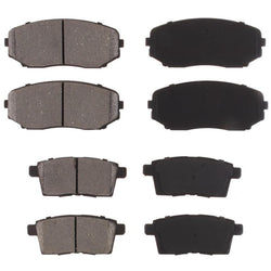 Ford Edge Lincoln MKX Mazda CX7 CX9 Front & Rear Ceramic Disc Brake Pad sets