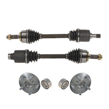 Front Left & Right CV Shaft Axles Wheel Hub Bearing Kit for Honda Civic Si 06-11