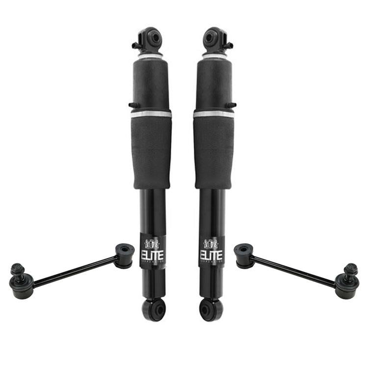 Rear Electronic Leveling Shocks & Links For Cadillac Escalade 2002 2004 09 2014 - Photo 1