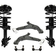 Front Coil Spring Struts Lower Control Arms & Links for Nissan Maxima 01-03 6pc