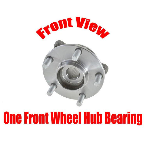 ONE Front Hub Bearing for Infiniti FX35 EX35 G37 M37 X All Wheel Drive Models