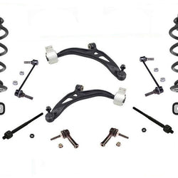Fits Ford Explorer 11-12 Front Wheel Drive Lower Control Arms Tie Rods 10 Pc Kit