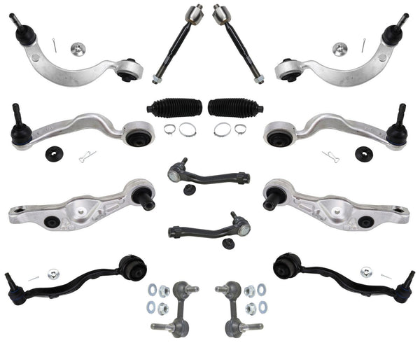 Upp Low Control Arm Ball Joint Set & Links For 07-12 LS460 REAR WHEEL DRIVE 16Pc