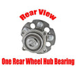 ONE Complete REAR Wheel Bearing and Hub Assembly for Honda Odyssey 2005-2010