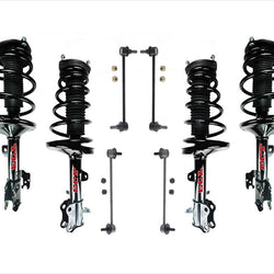 Front & Rear Struts & Links for Toyota Highlander ALL WHEEL DRIVE V6 01-03